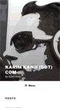 Mobile Screenshot of karimkanji.com