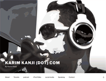 Tablet Screenshot of karimkanji.com